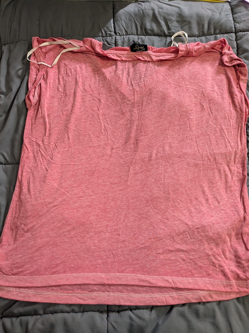 Jessica Simpson Rose Pink Off-Shoulder Camisole